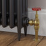 T-MAN-038-AG-UB-R-LS00 - Rufford Traditional Manual Angled Unlacquered Brass Radiator Valves with Sleeves T-MAN-038-AG-UB-R-LS00 - Rufford Traditional Manual Angled Unlacquered Brass Radiator Valves with Sleeves